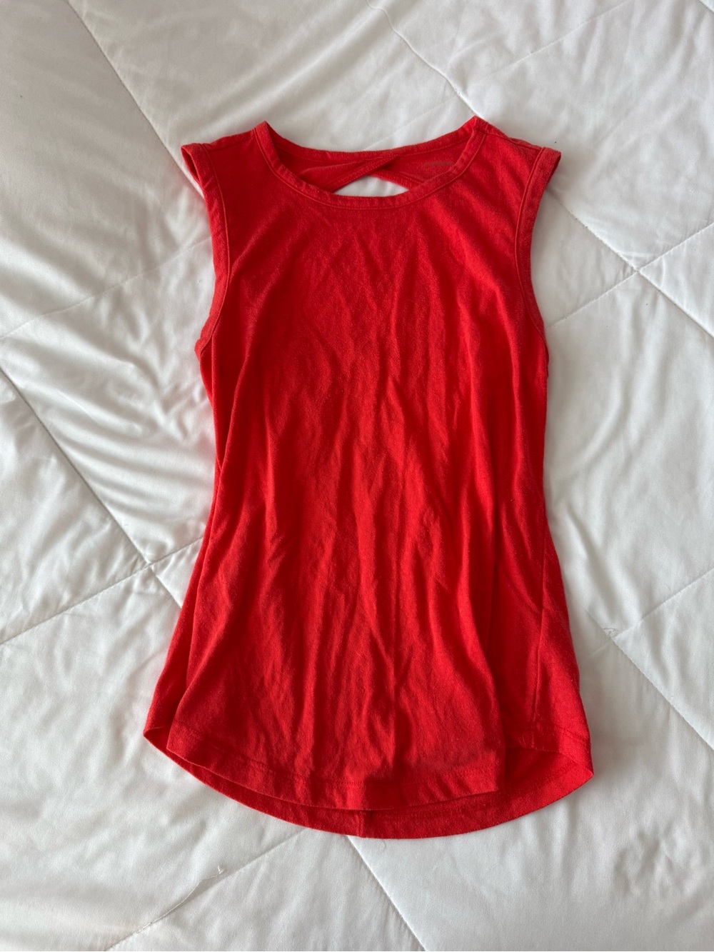 Anthropology Women’s Red Sleeveless Tank Top - Classic Cut